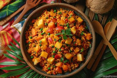 Curry de riz aux fruits : un voyage gustatif exotique directement dans votre assiette