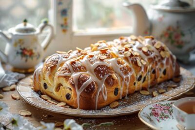 Découvrez comment la brioche aux raisins, amandes et cardamome peut égayer vos matins ou vos pauses gourmandes