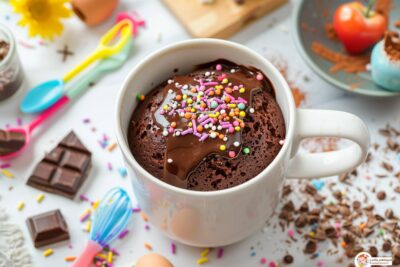 Découvrez comment préparer un succulent gâteau au chocolat au micro-ondes en moins de 15 minutes