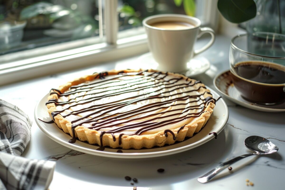 Découvrez comment réaliser une sublime tarte à la mousse de café qui ravira tous vos invités