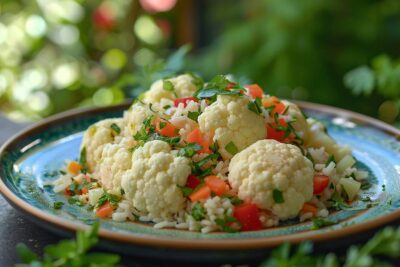 Découvrez comment transformer le chou-fleur et le riz en un plat succulent et sain