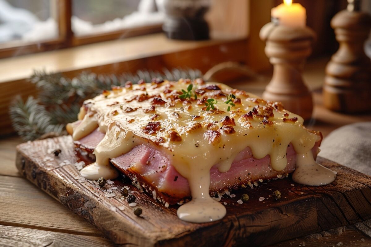 Découvrez comment transformer un simple jambon en un plat exquis avec du gruyère et de la crème