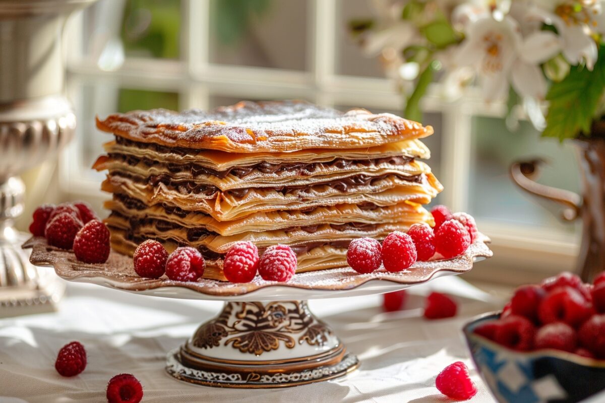 Découvrez la magie de préparer un gâteau feuilleté au chocolat qui ravira vos papilles et celles de vos invités