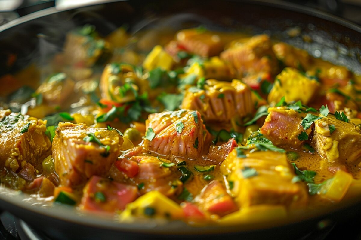 Découvrez la poêlée de thon au curry : une recette facile qui ravira vos papilles et éveillera vos sens