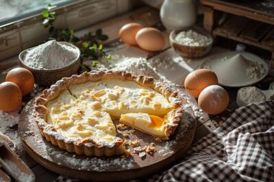 Découvrez la tarte au maroilles simplifiée : une recette savoureuse qui ravira vos papilles et celles de vos convives