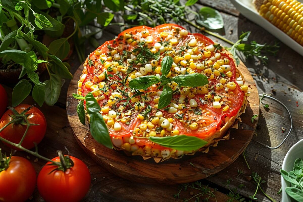 Découvrez la terrine de tomate et maïs, une entrée facile et originale qui ravira vos papilles