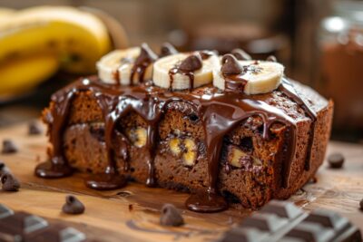 Découvrez le cake tendre chocolat-banane qui ravira vos papilles et illuminera vos goûters