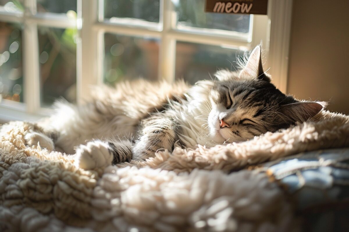 Découvrez le chat qui dort comme un humain et fait fondre les cœurs sur Instagram