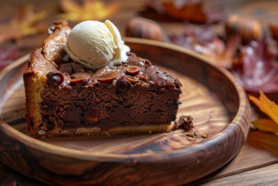 Découvrez le fondant chocolat et marrons : un délice automnal qui réveillera vos papilles