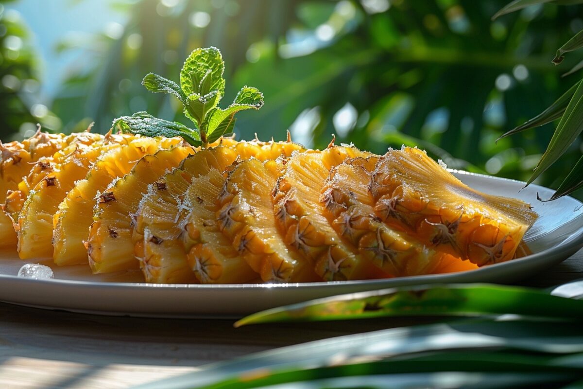 Découvrez le secret de l’ananas Victoria glacé, une douceur rafraîchissante qui émoustillera vos papilles