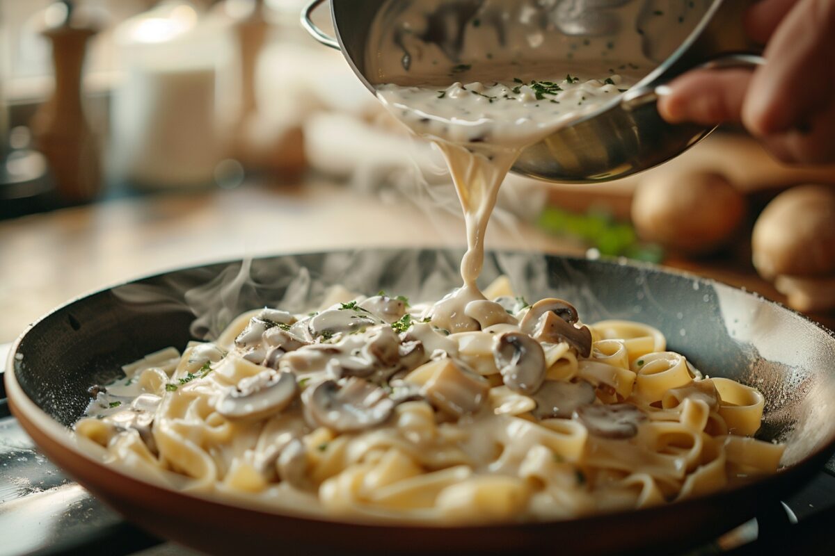 Découvrez les secrets d’une sauce aux champignons onctueuse pour sublimer vos pâtes