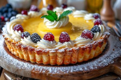 Découvrez les secrets de la tarte tropézienne, un dessert classique qui ravira vos papilles et celles de vos invités