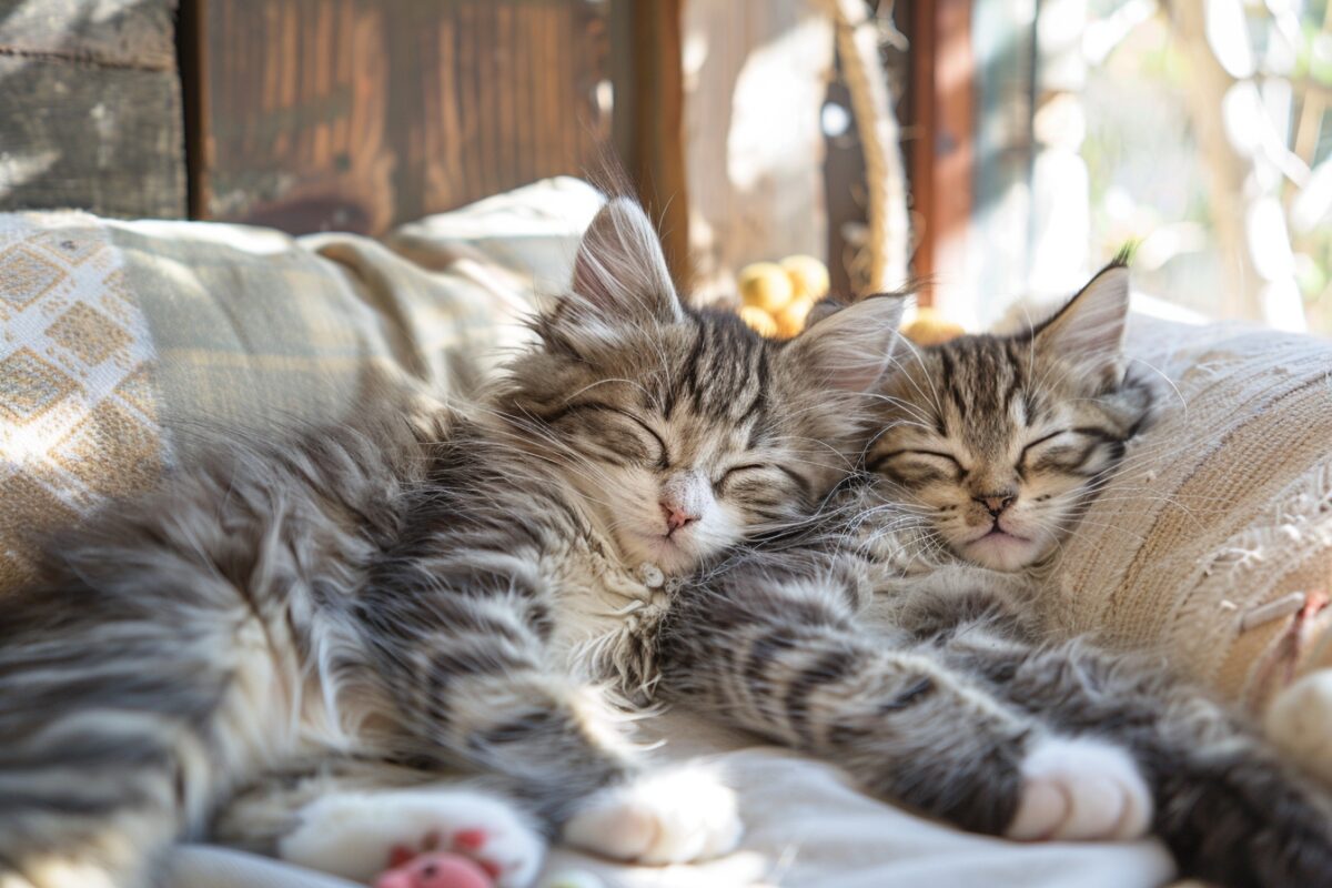 Deux chats jumeaux aveugles et errants trouvent une nouvelle vie remplie d’amour et de soins