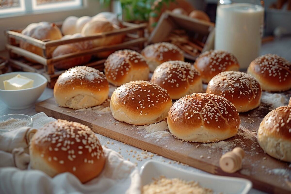 Faites plaisir à vos papilles avec une recette de buns maison irrésistible et simple à réaliser