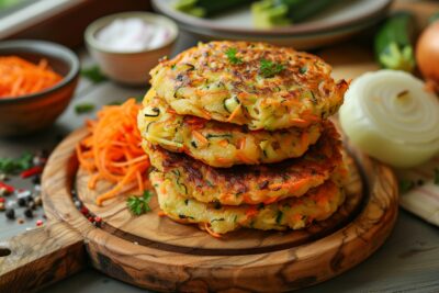 Les secrets des galettes de légumes râpés : une recette simple pour séduire petits et grands