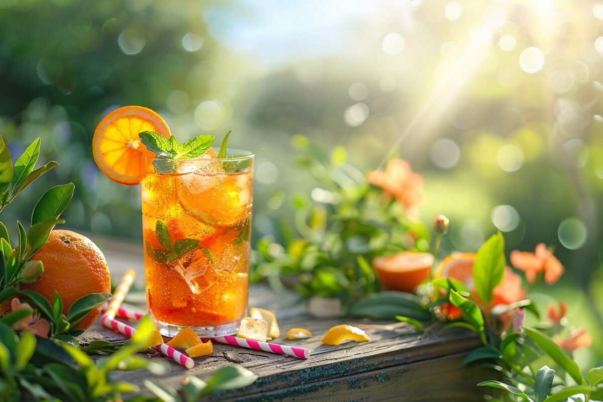 Redécouvrez le plaisir des boissons maison avec ce cocktail orange grenadine pour vos enfants