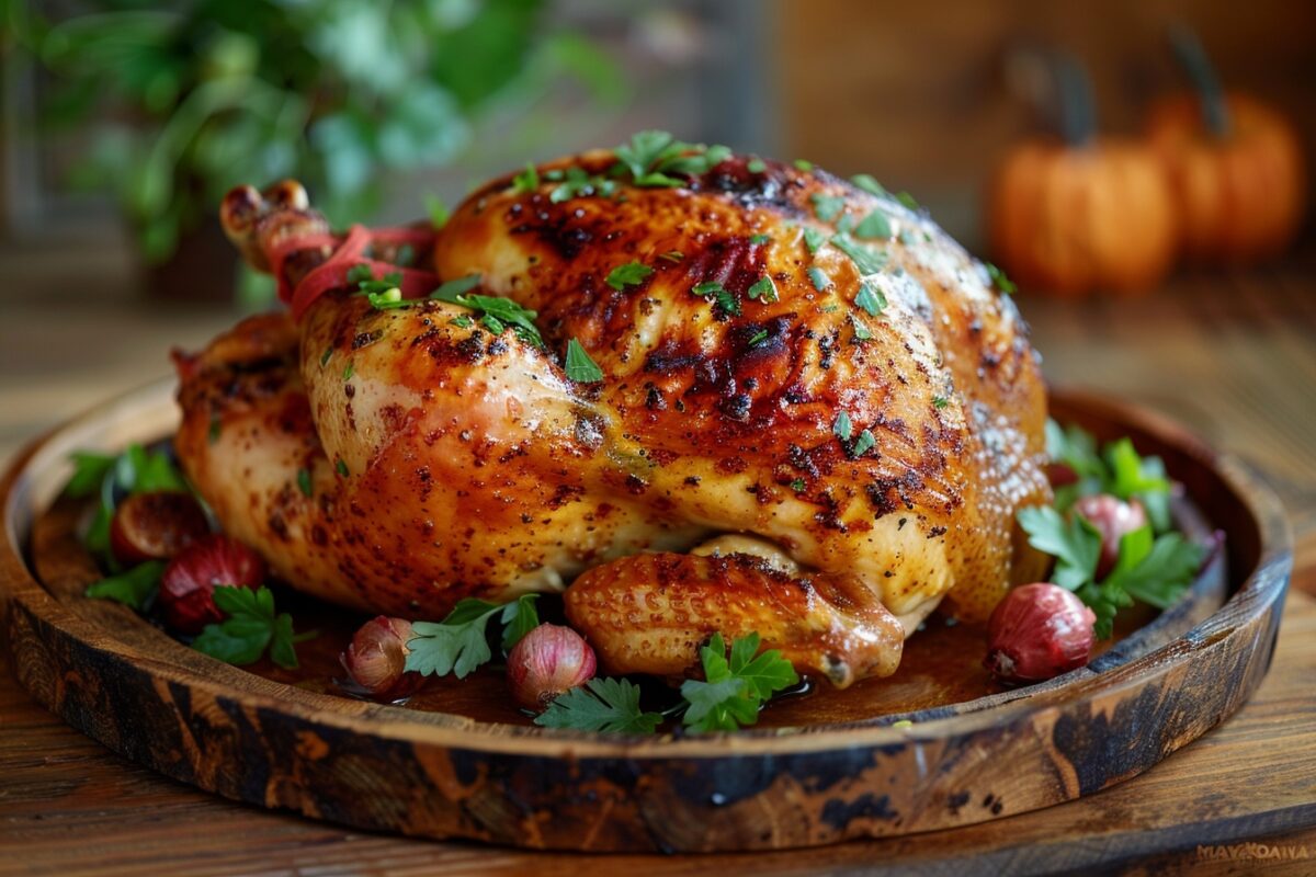 Redécouvrez le plaisir des saveurs automnales avec cette recette incontournable de volaille au miel et aux 4 épices