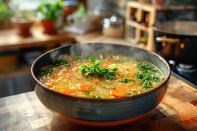Redécouvrez les soupes avec ce velouté de potion, une recette simple pour ravir vos papilles et réchauffer vos soirées