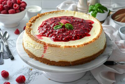 Révélez le chef qui sommeille en vous avec ce gâteau au fromage blanc facile et rapide à préparer