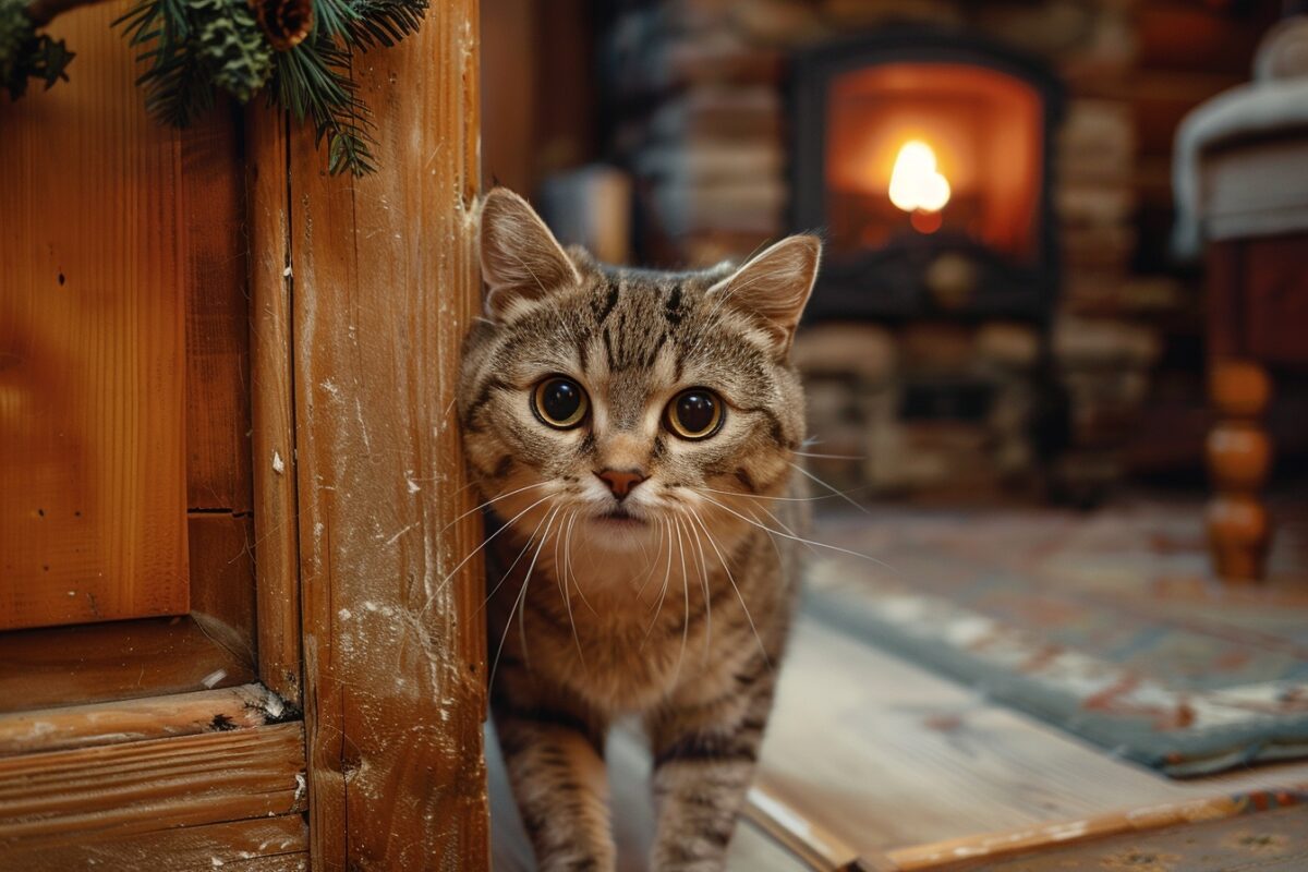 Un chat affamé frappe à la porte et découvre un foyer aimant : une histoire qui réchauffe le cœur