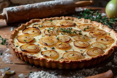 Vous cherchez à surprendre vos papilles ? Essayez cette recette de tarte au Maroilles qui fait sensation!